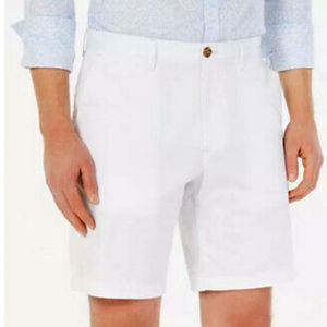 NWT Michael Kors Men's 9” Poplin white shorts
